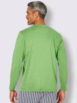 Pyjama-t-shirt jersey fin