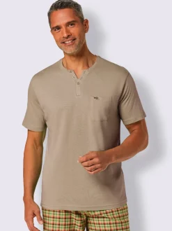 Pyjama-t-shirt jersey fin