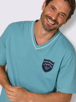 Pyjama-t-shirt jersey fin