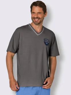 Pyjama-t-shirt jersey fin