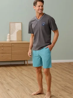Pyjama-t-shirt jersey fin
