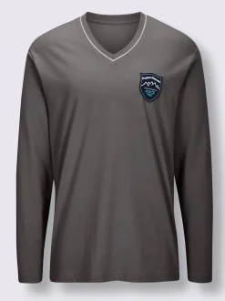 Pyjama-t-shirt jersey fin