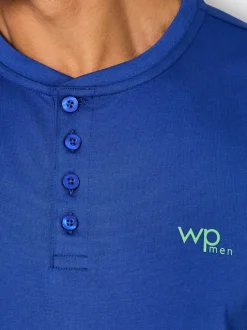 Pyjama-t-shirt jersey fin