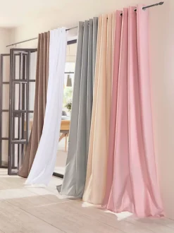Rideau matière opaque