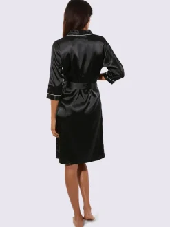 Robe de chambre satin
