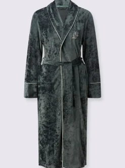 Robe de chambre velours ras
