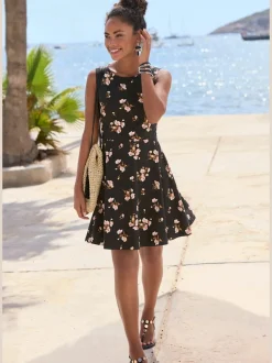 Robe de plage robe patineuse tendance