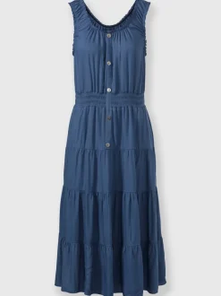 Robe à effet étagé qualité tissée