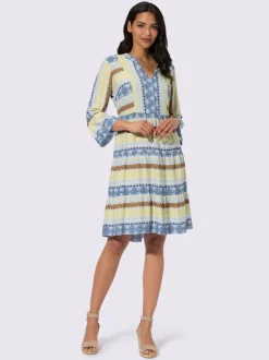 Robe à effet étagé viscose douce et fluide