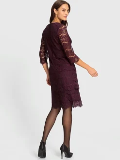 Robe en dentelle dentelle élastique