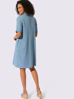 Robe en jean pur coton