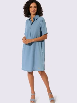 Robe en jean pur coton