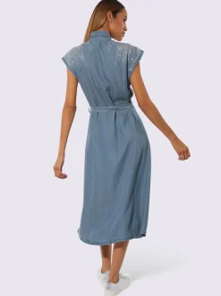 Robe en jean qualité lyocell