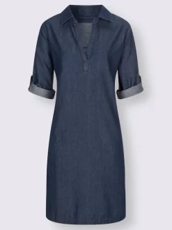 Robe en jean qualité tissée