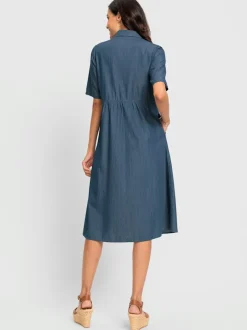 Robe en jean toucher doux