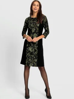 Robe en jersey affinant