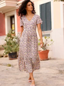 Robe en jersey avec viscose (ecovero)