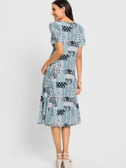 Robe en jersey avec viscose (ecovero)