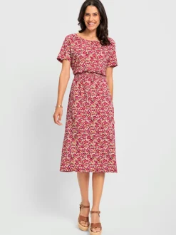 Robe en jersey avec viscose (ecovero)