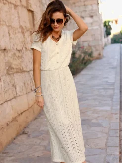 Robe en jersey 70% coton
