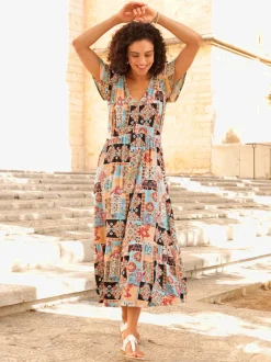 Robe en jersey coupe affinante