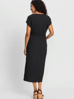 Robe en jersey coupe affinante