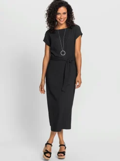 Robe en jersey coupe affinante