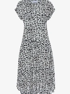 Robe en jersey encolure ronde