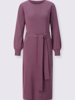 Robe en tricot 30% laine vierge