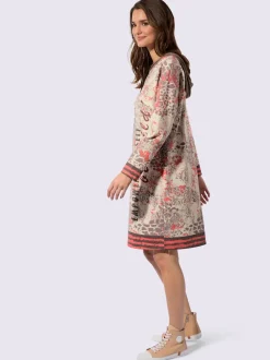 Robe imprimée à capuche