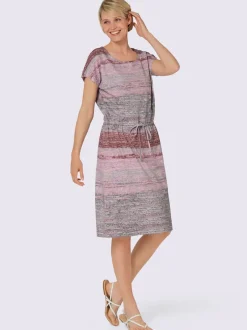 Robe imprimée jersey fin