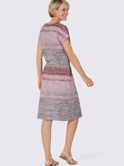 Robe imprimée jersey fin