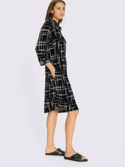 Robe imprimée polyester recyclé