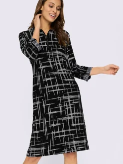 Robe imprimée polyester recyclé