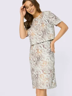Robe imprimée qualité tissée