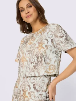 Robe imprimée qualité tissée