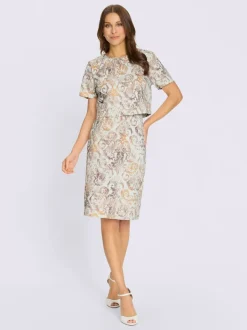Robe imprimée qualité tissée
