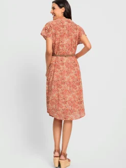 Robe imprimée qualité tissée