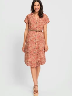 Robe imprimée qualité tissée