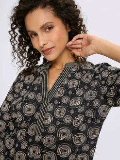 Robe imprimée qualité tissée