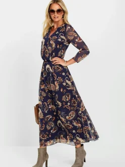 Robe longue qualité tissée