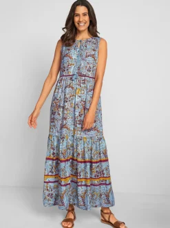Robe longue viscose (ecovero)