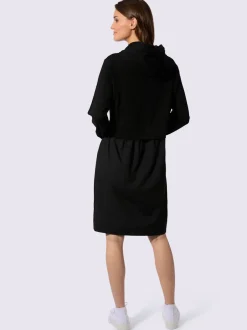 Robe sweat coupe affinante