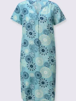 Robe tissée coupe affinante