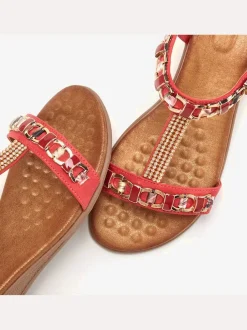 Sandales brides élastiques pour un confort optimal