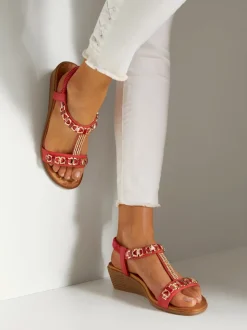 Sandales brides élastiques pour un confort optimal