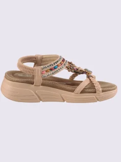Sandales matière synthétique