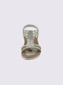 Sandales matière textile agréable à porter