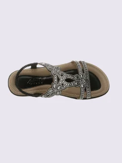 Sandales matière textile agréable à porter