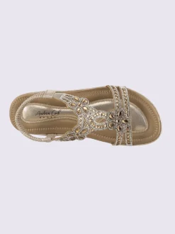Sandales matière textile agréable à porter